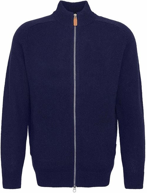 Barbour Talder Cardigan Zippé Laine Gris Product