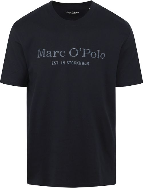 Marc O'Polo T-Shirt Logo Bleu Foncé Product