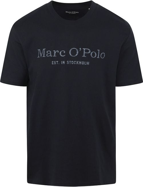 Marc O'Polo T-Shirt Logo Dark Blue Product