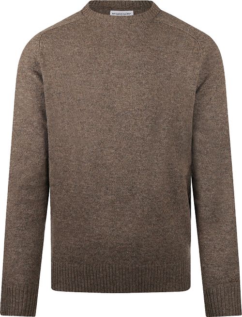 McGregor Pullover Lambswool Melange Taupe Product