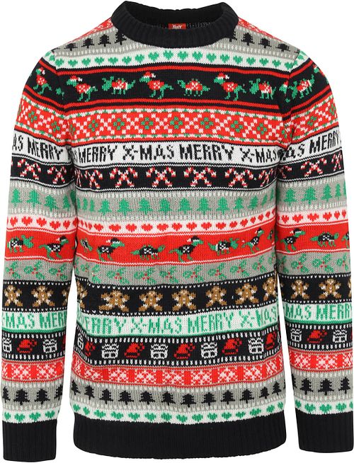 Suitable Pull de Noël Multicolore Bleu Lumières Product