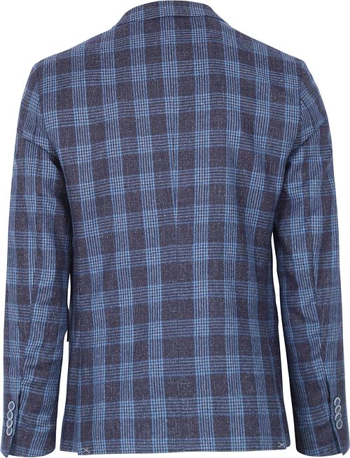 Suitable Prestige Blazer Amqui Pane Blue Product / Achterkant