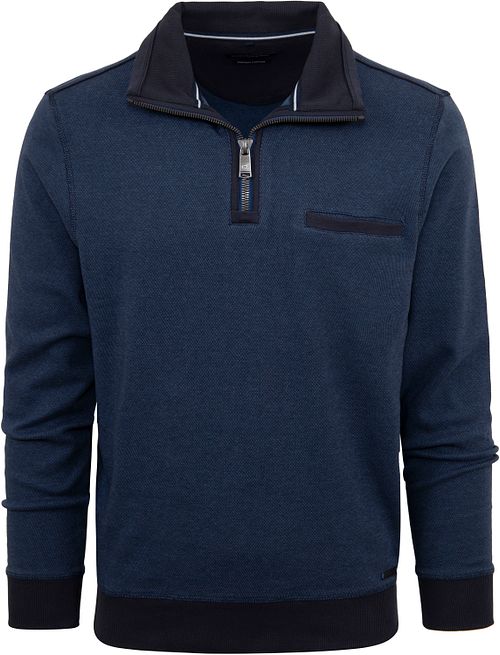 Casa Moda Halfzip Sweater Blue Product
