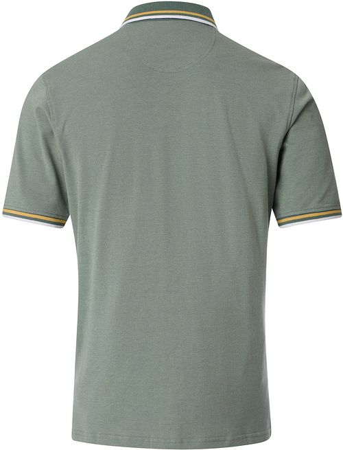 Casa Moda Polo Shirt Logo Green Product / Achterkant