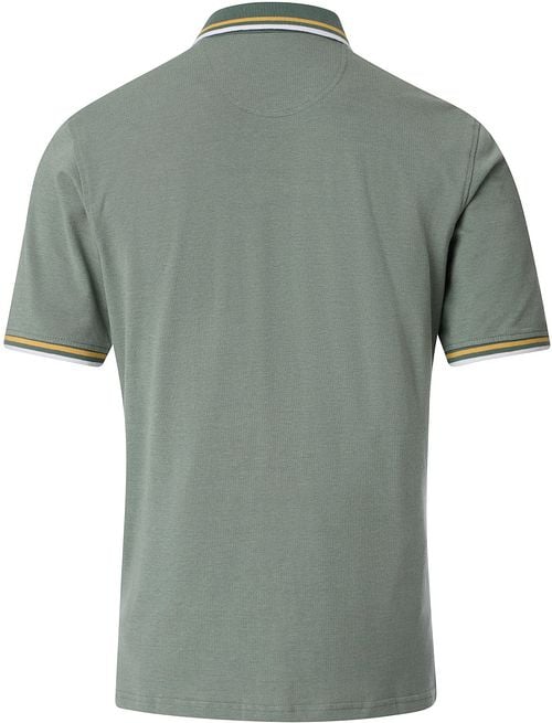 Casa Moda Poloshirt Logo Groen Product / Achterkant