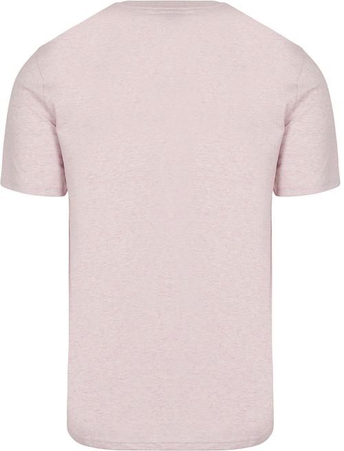 Lyle and Scott T-shirt Heather Light Pink Product / Achterkant