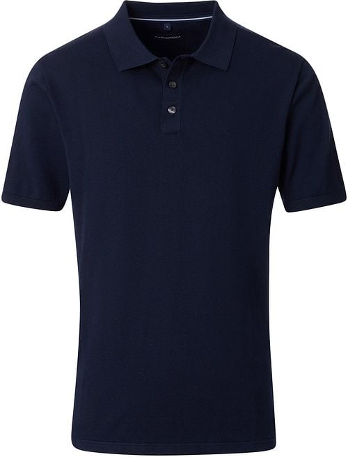 Casa Moda Polo Knitted Navy Product / Achterkant