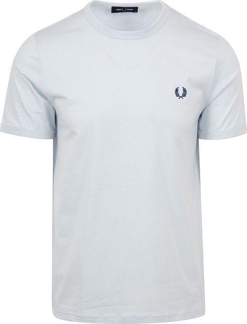 Fred Perry Ringer T-Shirt hellblau Product