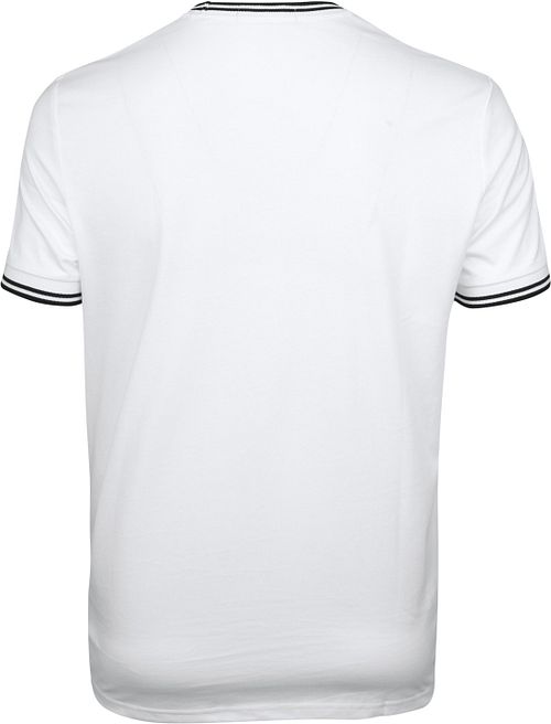 Fred Perry T-shirt Weiß Product / Achterkant