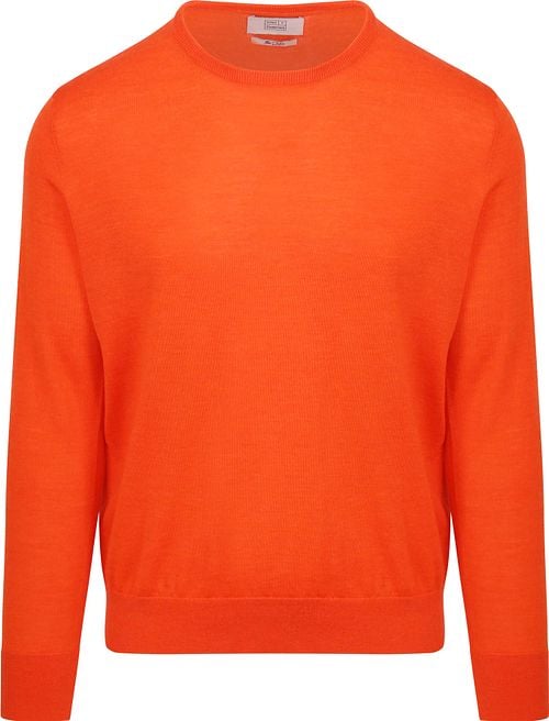King Essentials The John Pullover Merino Oranje Product