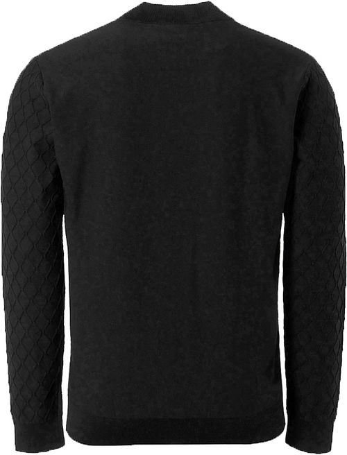 No Excess Pullover Jacquard Knitted Black Product / Achterkant