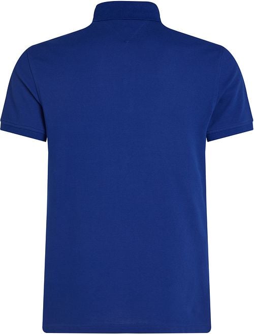 Tommy Hilfiger 1985 Polo Shirt Cobalt Blue Product / Achterkant