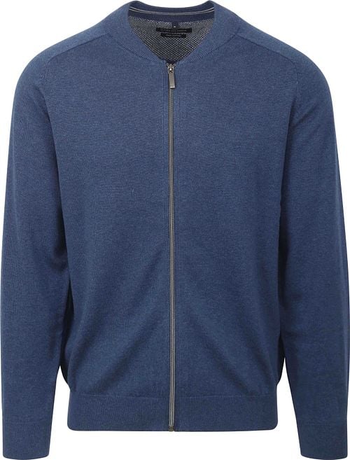 Casa Moda Pullover Zip Blue Product