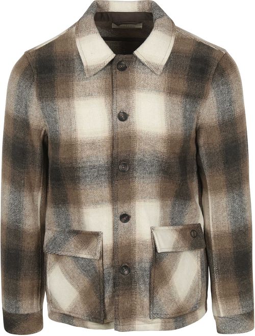 Dstrezzed Overshirt Plaid Brown Product