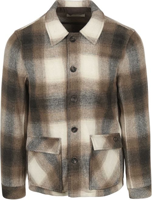 Dstrezzed Overshirt Ruit Bruin Product