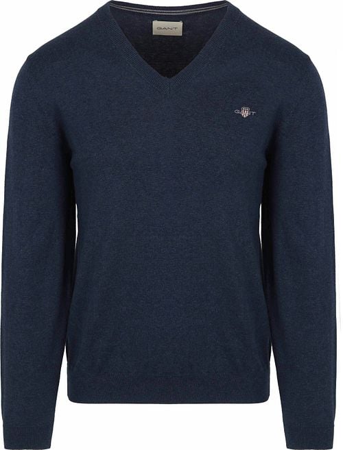 Gant Pullover V-Neck Jeans Blue Product