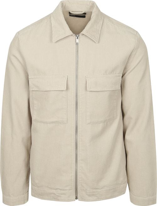 Marc O'Polo Corduroy Overshirt Ecru