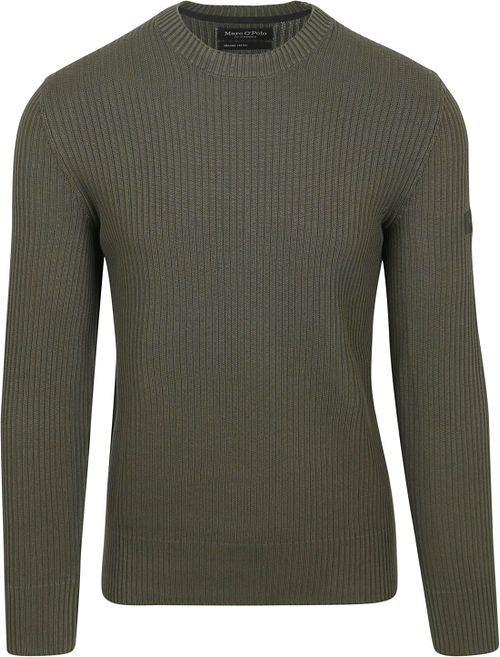 Marc O'Polo Pullover Ribbed Vert Product