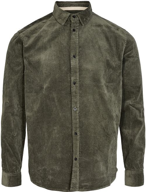 Anerkjendt Shirt Akleif Corduroy Green Product