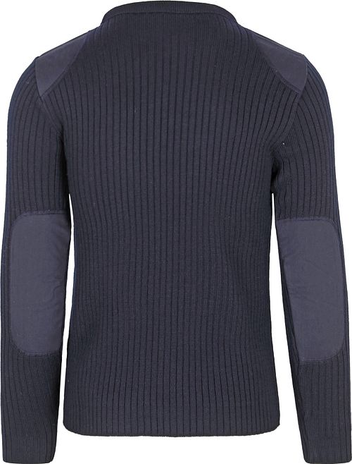 Armor-Lux Binic Pullover Wolle Navy Product / Achterkant