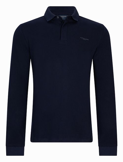 Cavallaro Basso Polo Navy Product