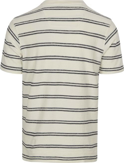 Dstrezzed Aiden T-shirt Ecru Product / Achterkant
