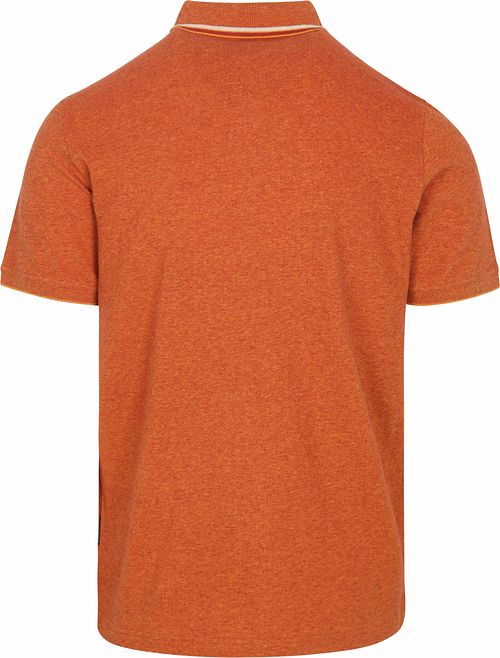 State of Art Polo Oxford Orange Product / Achterkant