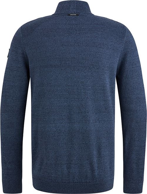 Vanguard Pullover Half Zip Melange Dark Blue Product