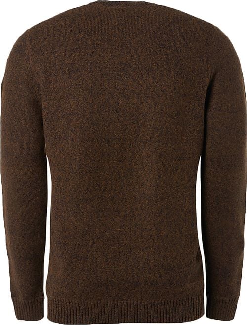 No Excess Trui Melange Caramel Product / Achterkant