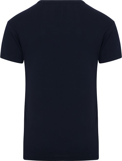 Alan Red Copenhagen T-Shirt O-Neck Navy 2-Pack Product / Achterkant