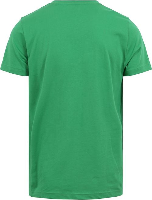 Gant T-shirt Shield Logo Green Product / Achterkant