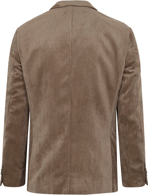 Suitable Sports Jacket Heleen Corduroy Brown Product / Achterkant