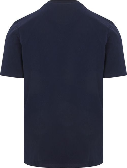 Suitable Respect T-shirt Hi Navy Product / Achterkant