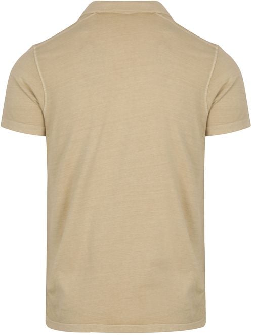 Dstrezzed Polo Shirt Rowan Beige Product / Achterkant