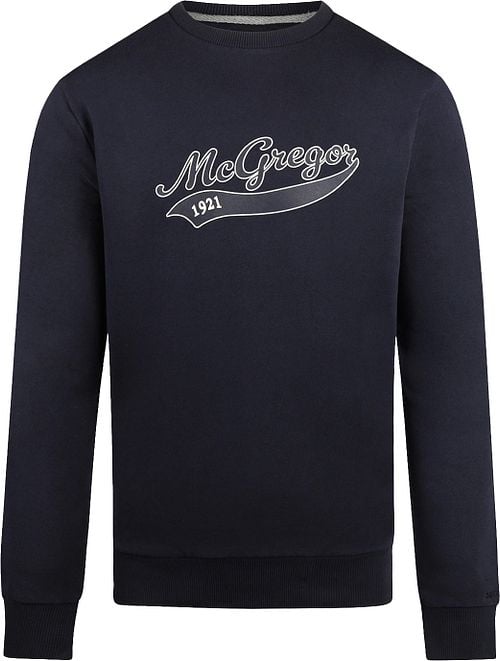 McGregor Sweater Logo Marine Product