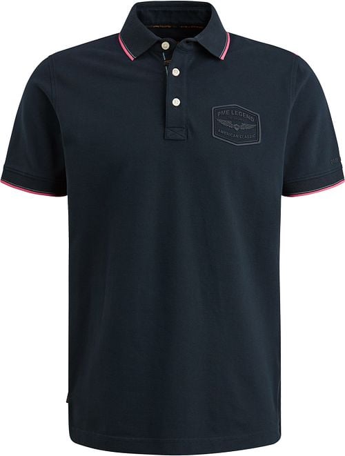 PME Legend Pique Polo Navy Product