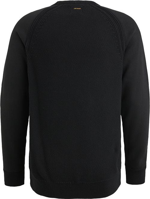 PME Legend Sweater Knit Sweat Black Product / Achterkant