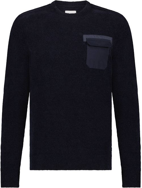 State Of Art Pullover Chest Pocket Navy Product