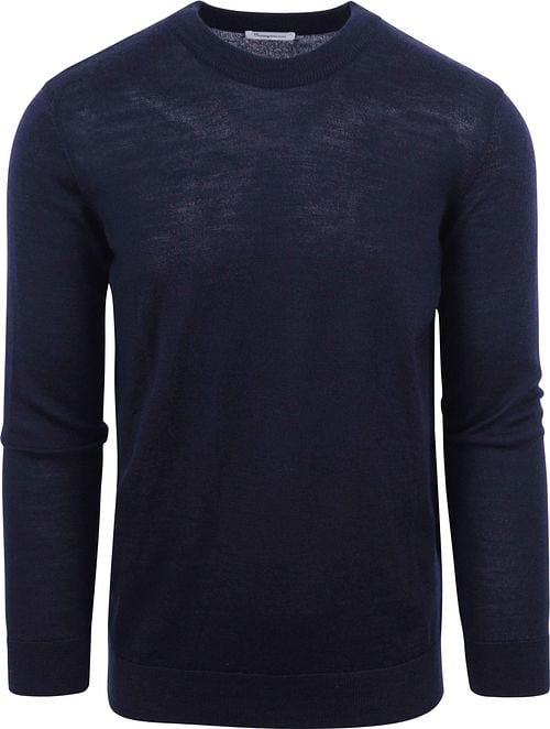 Knowledge Cotton Apparel Wollpullover Navyblau Product