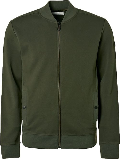 No Excess Cardigan Jacquard Dark Green  Product