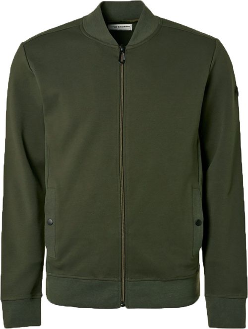 No Excess Cardigan Jacquard Vert Foncé Product