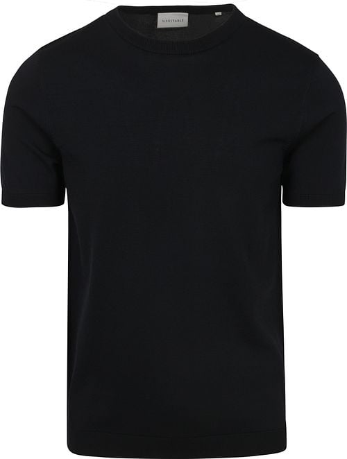 Suitable Knitted T-shirt Wap Navy Product