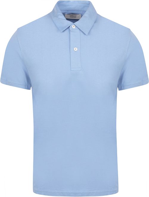 King Essentials The James Polo Shirt Mid Blue Product