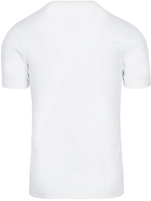 OLYMP Level Five Unterziehshirt/ T-Shirt mit tiefem V-Hals & Bod Product / Achterkant