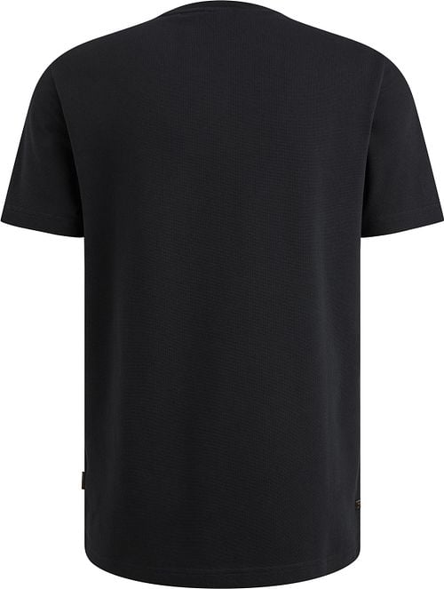 PME Legend T-Shirt Waffle Logo Navy Product / Achterkant