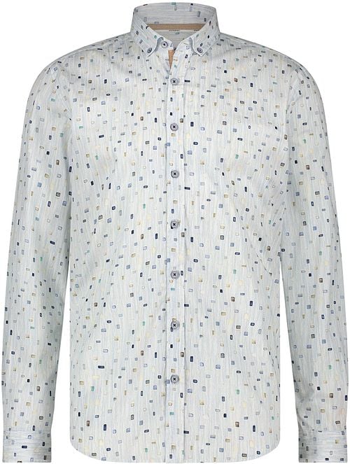 State Of Art Twill Shirt Print Light Blue Product