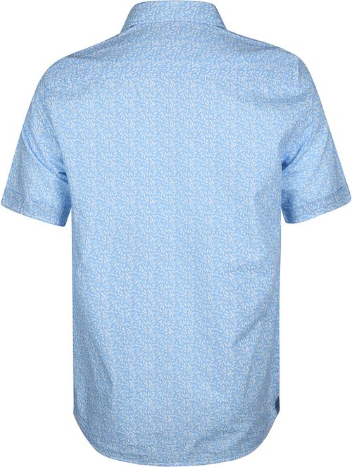 Suitable KM Overhemd Craig Blauw Product / Achterkant