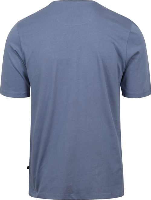 Suitable Respect T-shirt Jim Blauw Product / Achterkant