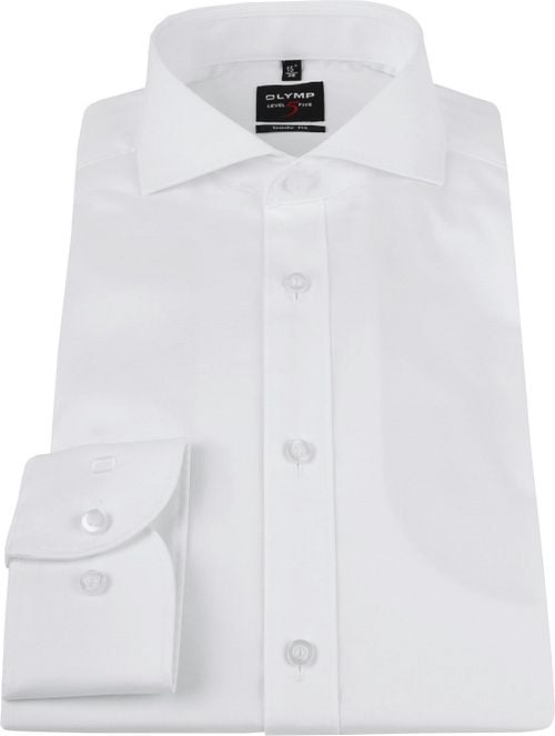 OLYMP Shirt Level 5 Body Fit White Product / Detail