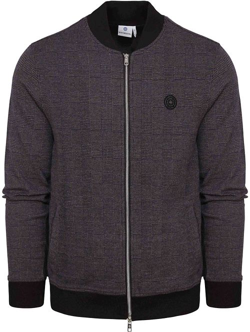 Blue Industry Cardigan Grey Navy Product